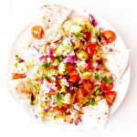 Loaded Mediterranean Hummus Recipe / @spotebi