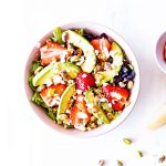 Strawberry, Avocado & Feta Summer Salad Recipe / @spotebi