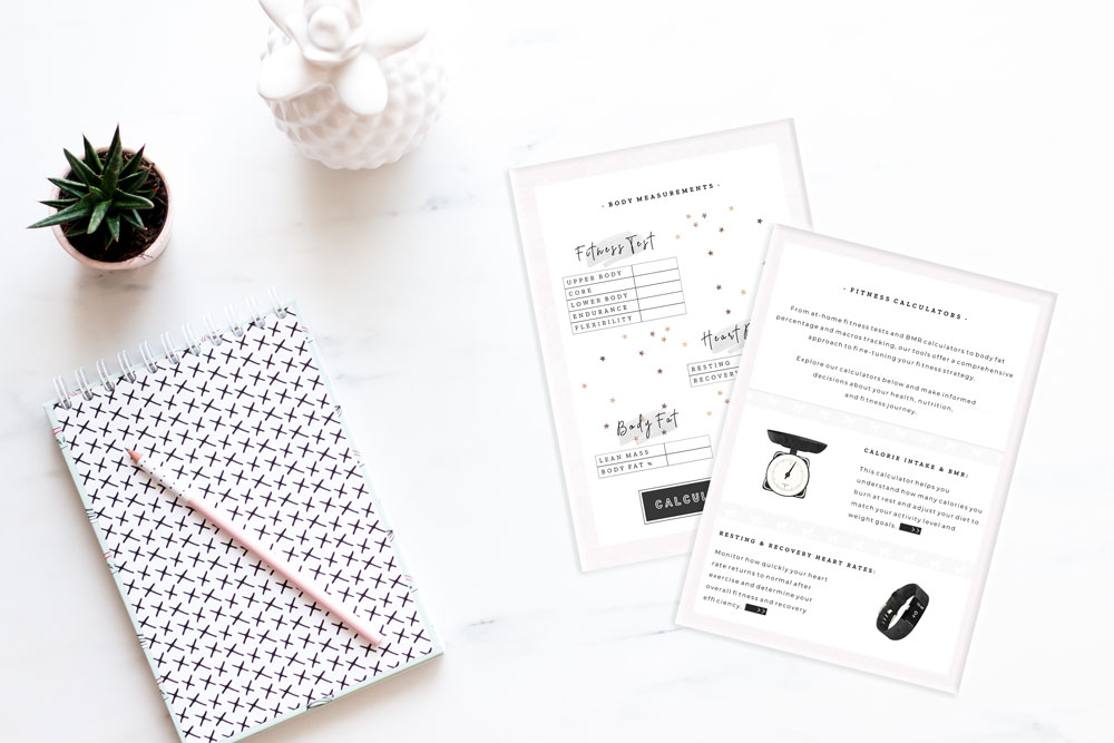 Grab our Fitness Tracker Ebook for free to record and track all your results from our Fitness Calculators. It's a simple way to keep all your progress in one place, including details on calories, fitness level, ideal weight, macros, heart rate, and body fat. https://spotebi.com/fitness-freebies/fitness-tracker-ebook/