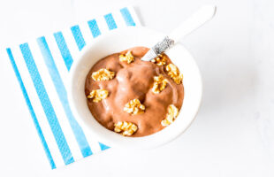 Post-Workout Chocolate Banana Nice Cream Recipe / @spotebi
